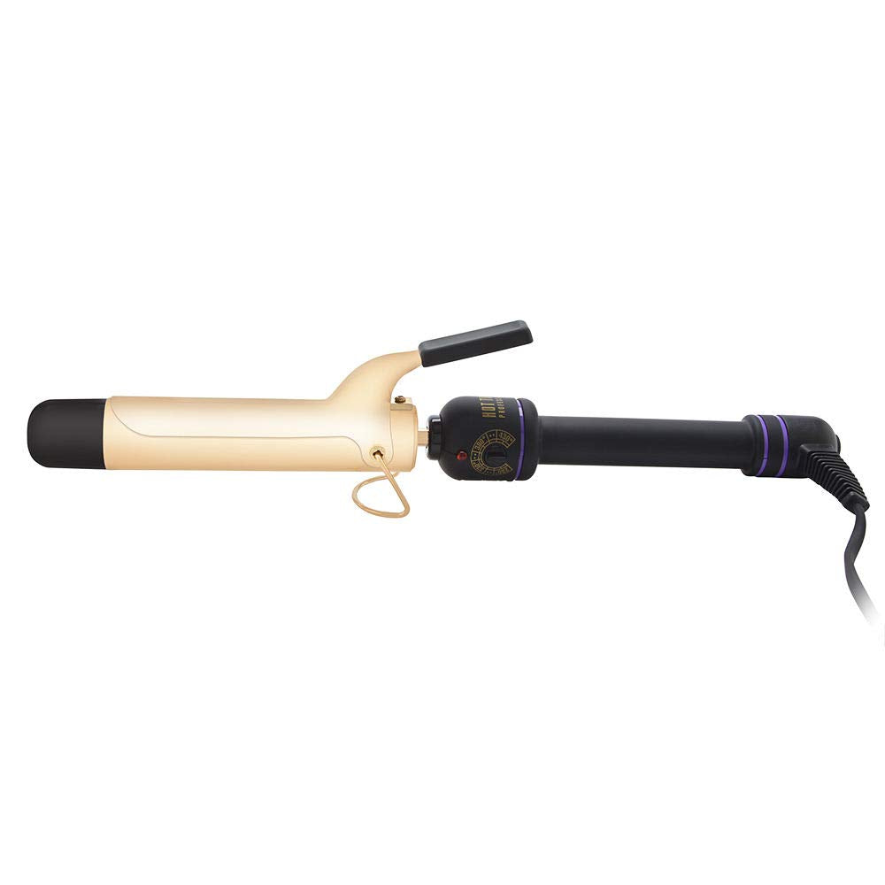 Hot Tools Pro Artist 24K Gold Curling Iron | Long Lasting, Defined Curls (1-1/4 in)