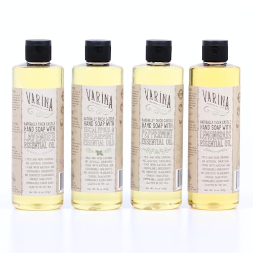 Varina Liquid Organic Castile Soap Variety - 16 oz