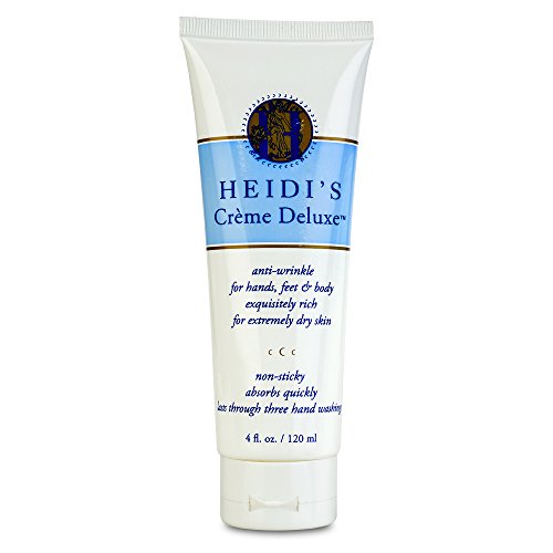 HEIDI'S Creme Deluxe Anti Wrinkle Hand Treatment Creme, 4 Ounce