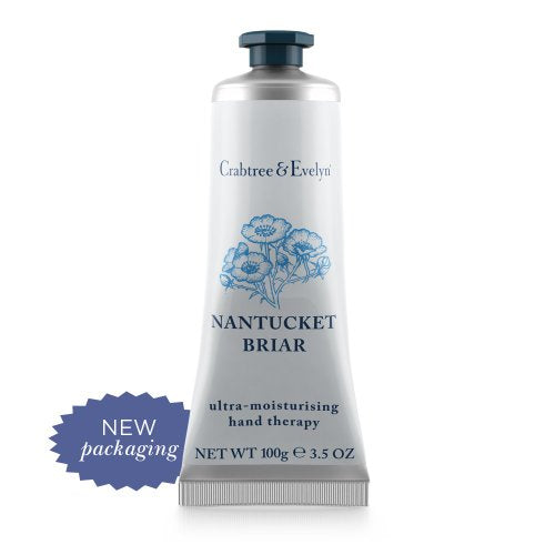 Crabtree & Evelyn Ultra Moisturising Hand Cream Therapy, Nantucket Briar, 3.5 oz