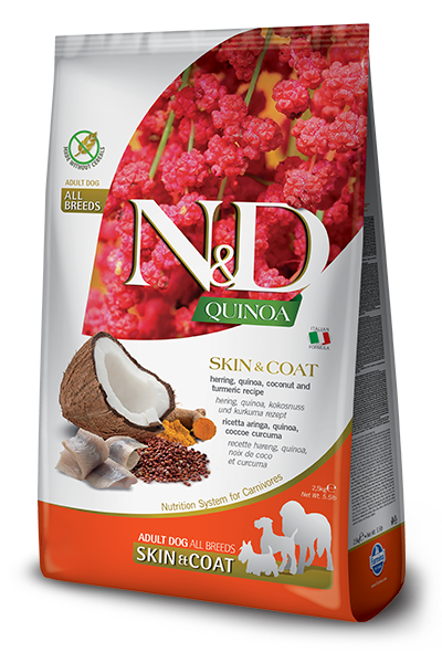 Farmina N&D Quinoa Functional Canine Dog Food - Skin & Coat