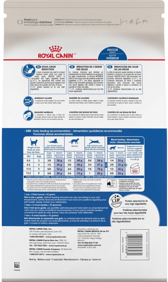 Royal Canin Indoor Adult Dry Cat Food