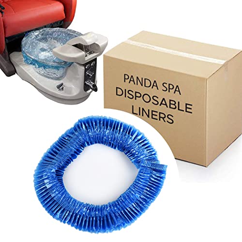 PandaSpa by Karlash Ultra Premium Spa Disposable Blue Liners One Size Fits most Pedicure Spa 100pcs