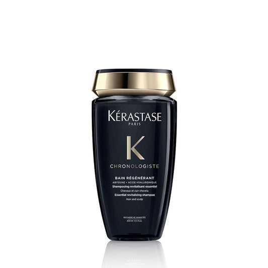 KERASTASE Chronologiste RŽgŽnŽrant Shampoo | Revitalizes Hair & Scalp | With Hyaluronic Acid & Vitamin E | For Dull, Dry, Brittle & Sensitized Hair Types | 8.5 Fl Oz