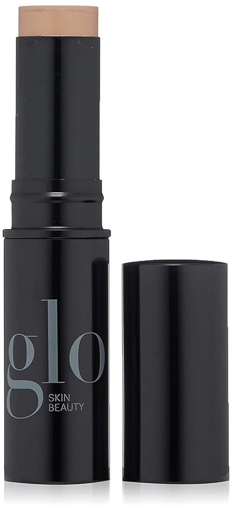 Glo Skin Beauty HD Mineral Foundation Stick - Concealer Makeup Infused with Hyaluronic Acid - Buildable Coverage, Contour & Highlighter