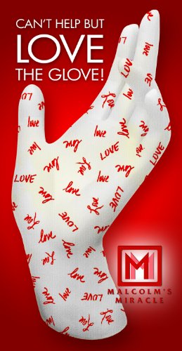 Malcolm's Miracle Love Moisturizing Gloves - Guaranteed for Two Years - Made in The USA (Medium)