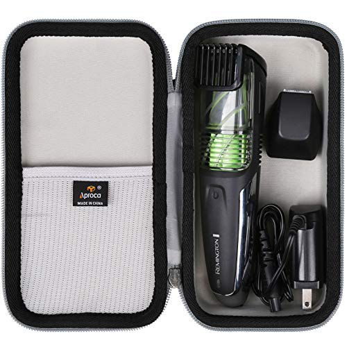 Aproca Hard Storage Travel Storage Case for Remington MB6850 Vacuum Stubble and Beard Trimmer