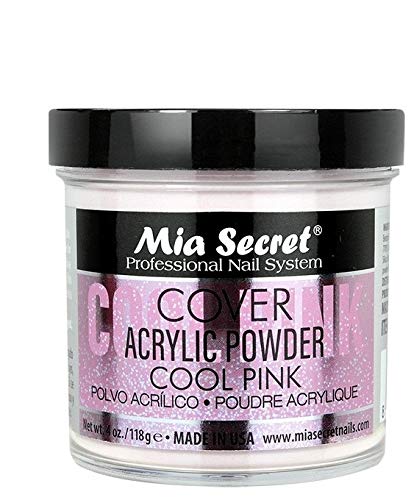 Mia Secret Acrylic Powder Cover Cool Pink 4 oz, Shade"cool pink"