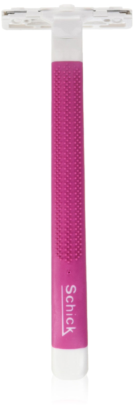 Schick Slim Twin ST 2 Disposable Razors for Women Sensitive Skin Shaving Razor - 12 Count