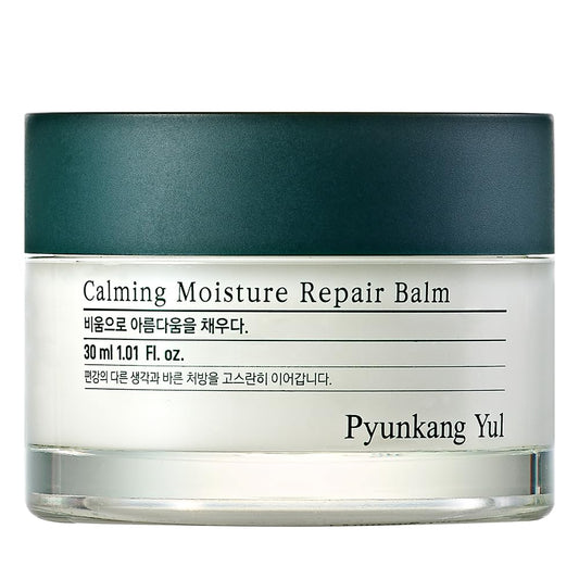 Pyunkang Yul Calming Face Intensive Repair Balm - Skin Care Peptides Moisturizing Balm Containing Hyaluronic Acid, Tea Tree, Shea Butter, Squalane, Cica, K Beauty Daily Face Moisturizer, 1.01 Fl Oz