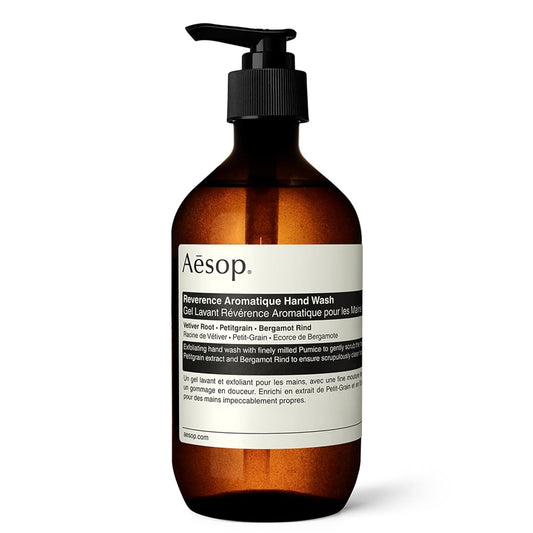 Aesop Reverence Aromatique Hand Wash | 500mL/16.9 oz | Paraben, Cruelty-free & Vegan