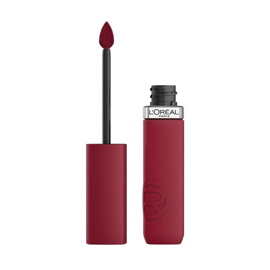 LÕOrŽal Paris Infallible Matte Resistance Liquid Lipstick, up to 16 Hour Wear, Wine Not 500, 0.17 Fl Oz