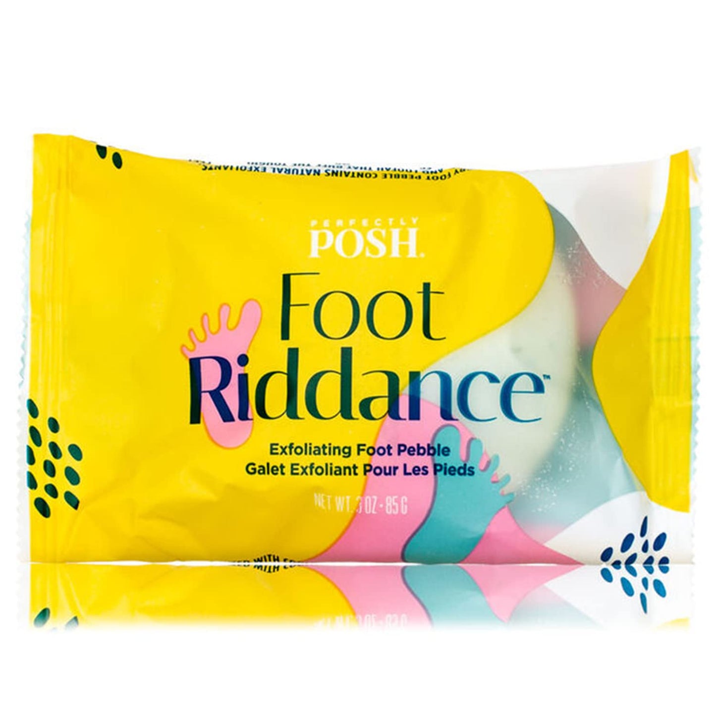 Perfectly Posh Foot Riddance Exfoliating Foot Pebble Soap Bar