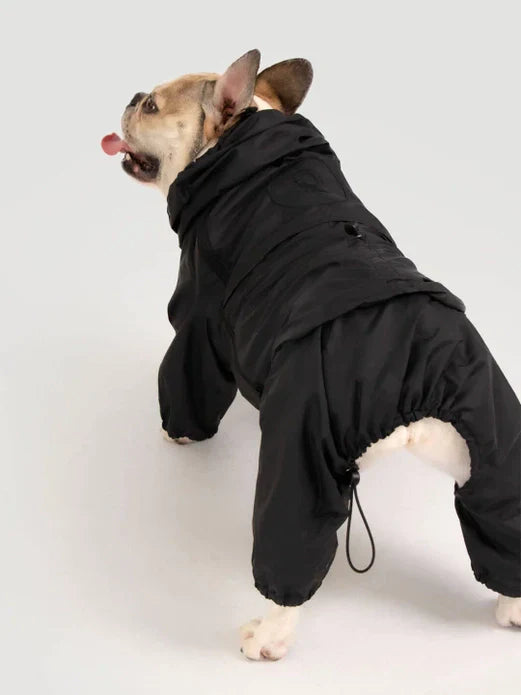 Qisu Raincoat - Black (SIZE XS LEFT)