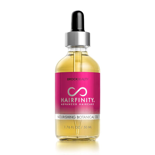 Hairfinity Botanical Hair Oil - Treatment for Dry Damaged Hair and Scalp with Jojoba, Olive, Sweet Almond Oils Nourishes Growth - Silicone and Sulfate Free 1.76 oz