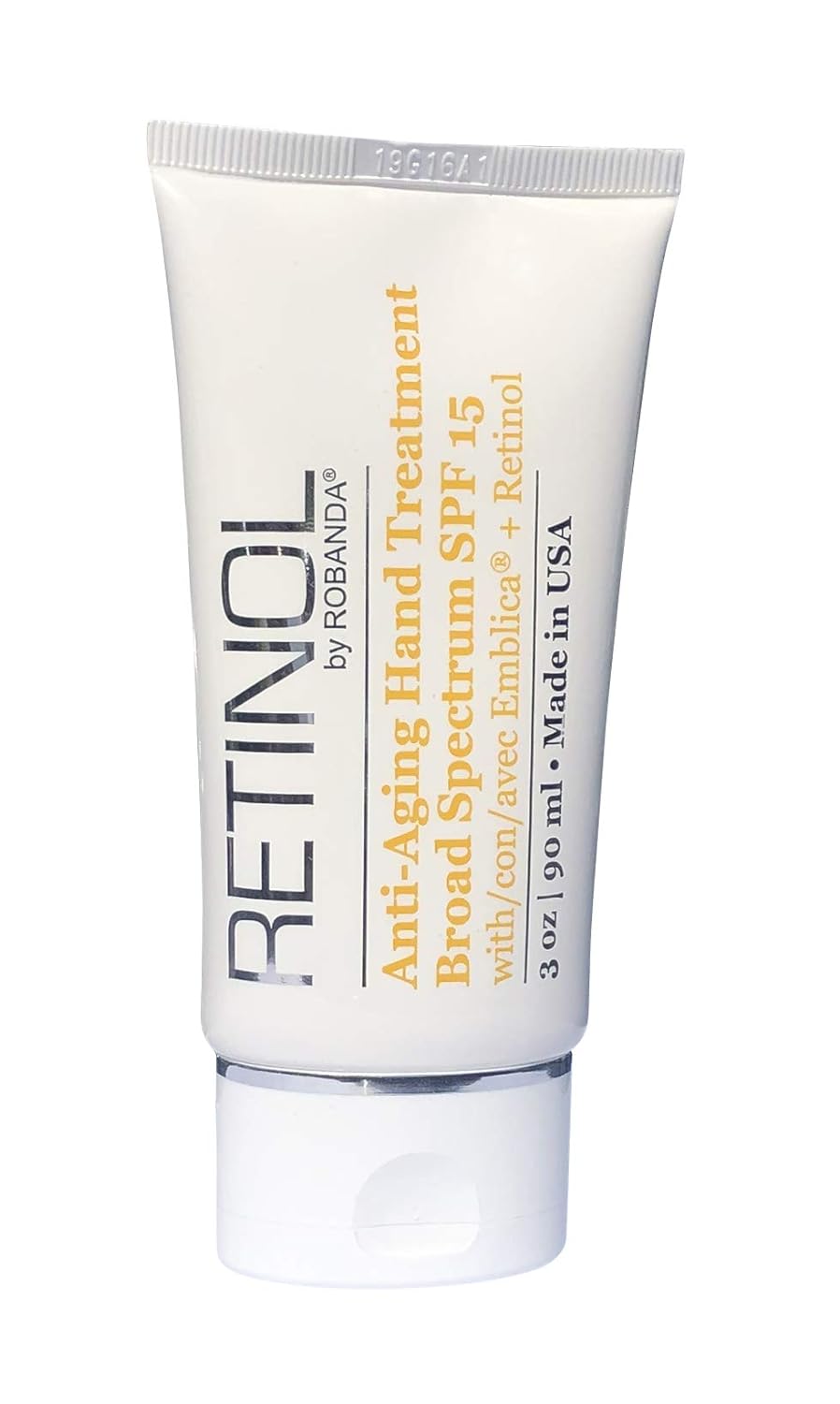 Robanda Retinol Anti-Aging Hand Treatment _ Broad Spectrum SPF 15 + Retinol Cream to Repair Dry Skin