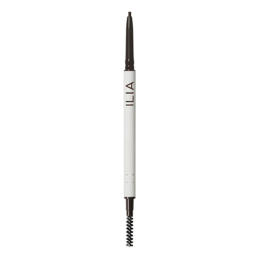 ILIA - In Full Micro-Tip Brow Pencil | Non-Toxic, Vegan, Cruelty-Free, Clean Makeup (Soft Black)