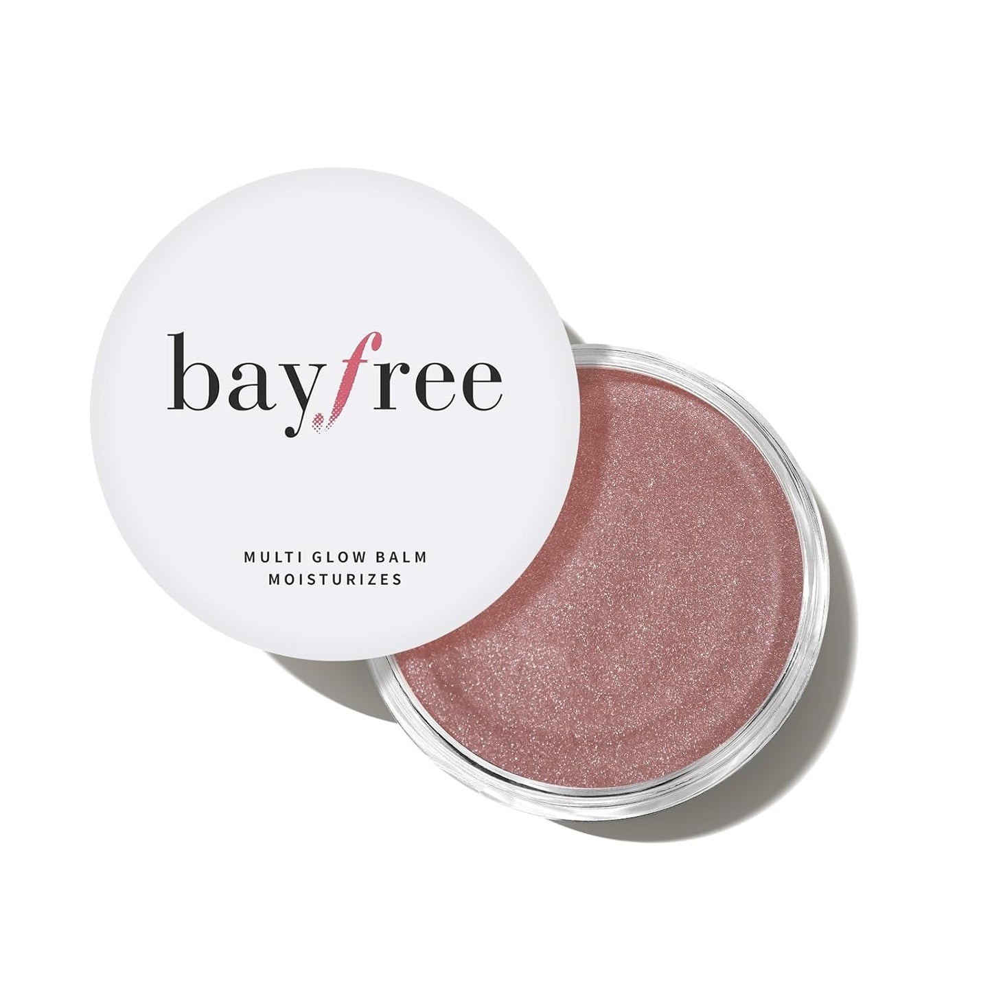 bayfree Mulit Glow Balm Face Makeup, Cream Blush for Cheeks, Radiant Finish, Hydrating, Creamy, Lightweight & Blendable Color, Vegan & Cruelty-Free, 0.63 Oz (Nude Gardenia)