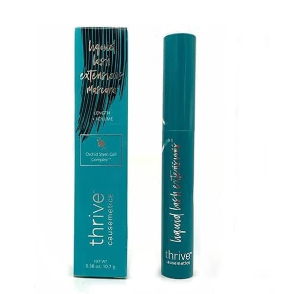 Thrive mascara Liquid Lash Extensions Mascara-Brynn Thick and slender, waterproof and sweatproof,(Rich Black 10.7g/0.38 OZ