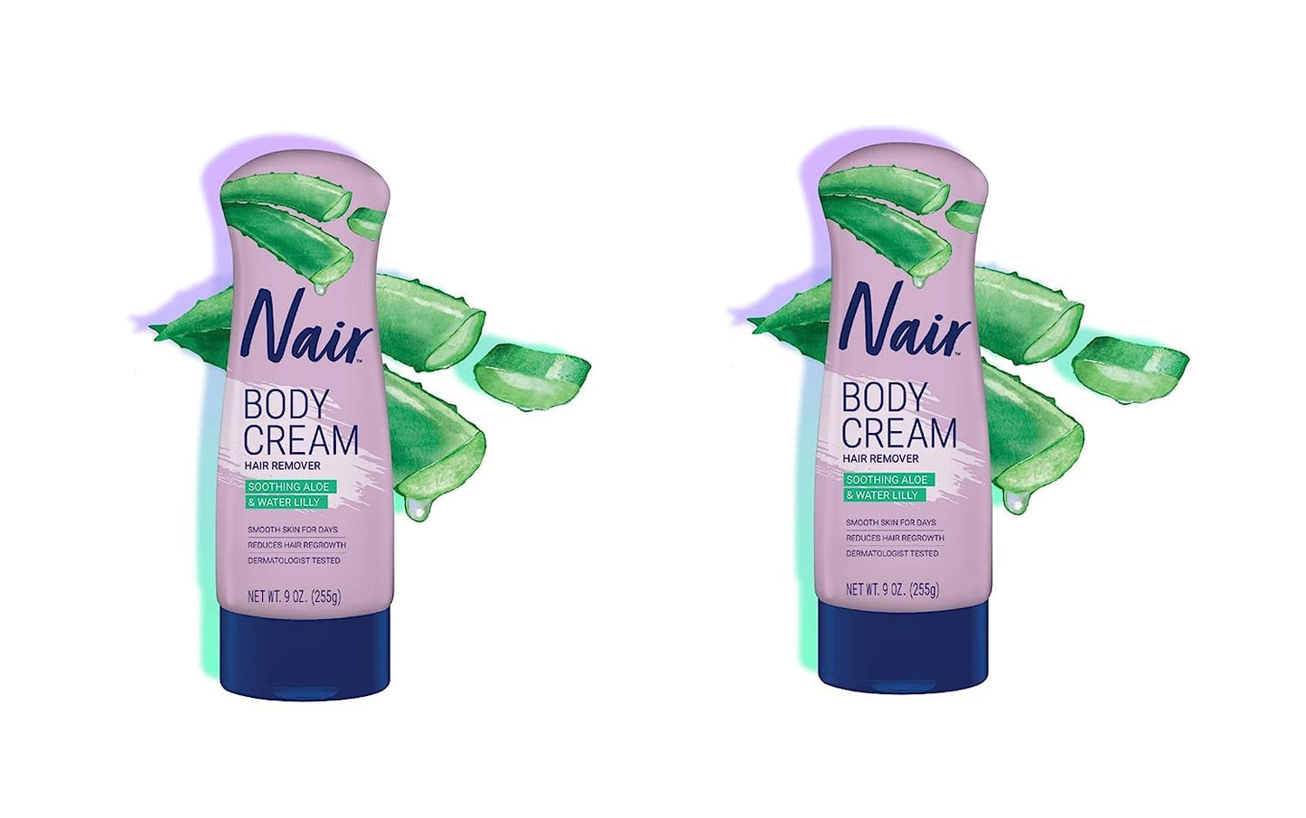 Nair Hair Removal Lotion - Aloe & Lanolin - 9 oz - 2 pk by Nair