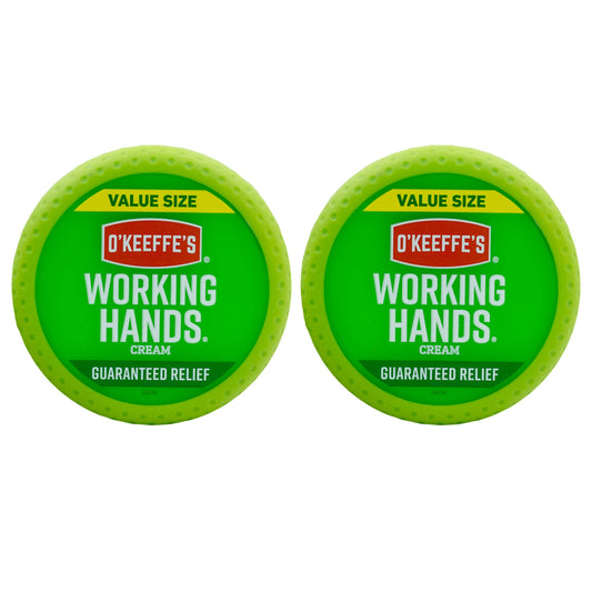 O'Keeffe's Working Hands Hand Cream Value Size, 6.8 oz., Jar (Pack of 2)