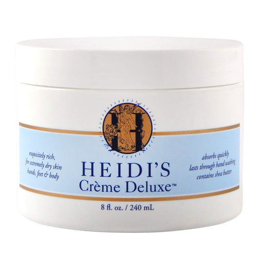 HEIDI'S Creme Deluxe Anti Wrinkle Hand Treatment Creme, 8 Ounce