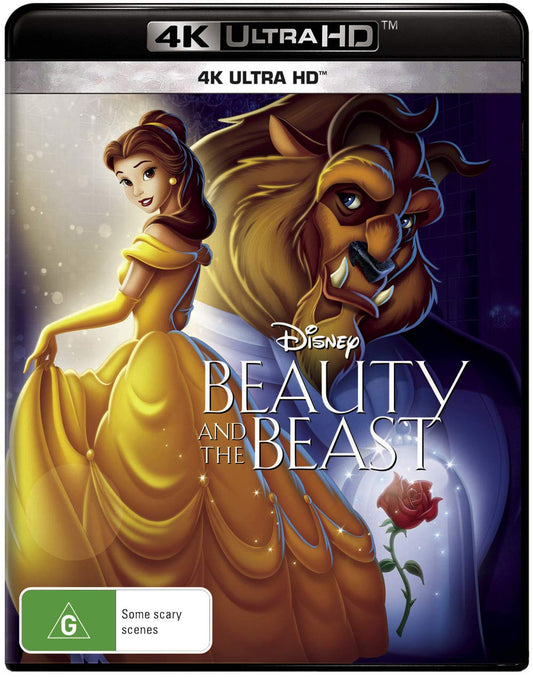 Beauty and the Beast 4K UHD Blu-ray | 1991 Animated Classic | Region Free
