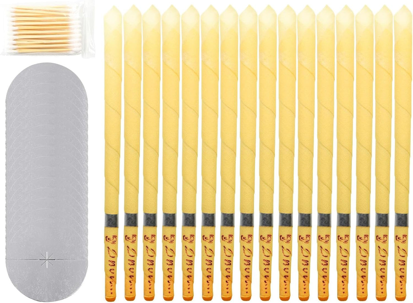 Beeswax Ear Candles Wax Removal,Earwax Removal_16Packear Wax Removal kit_Ear Wax Removal Tool