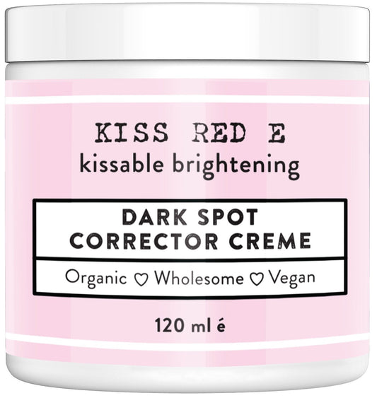 Kiss Red E Dark Spot Corrector for Face. Dark Spot Remover Cream, Use for Age Spots 4 OZ