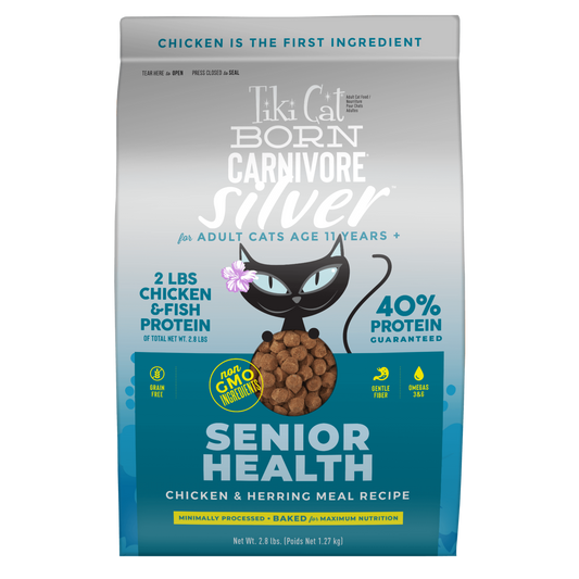 Tiki Cat Born Carnivore Senior Health Kibble
