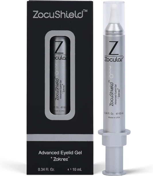 Zocular ZocuShield - Eye Gel for Dry Eyes - Puffy Eye and Eye Bags Treatment for Women and Men - 10 mL - 1/Pk