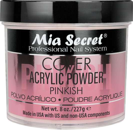 Mia Secret COVER PINKISH Acrylic Powder (8oz)