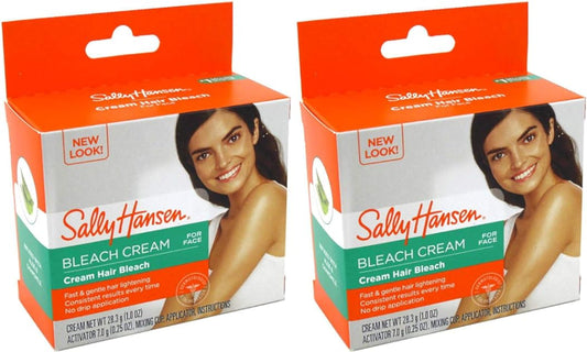 Sally Hansen Creme Hair Bleach for Face (2 Pack)