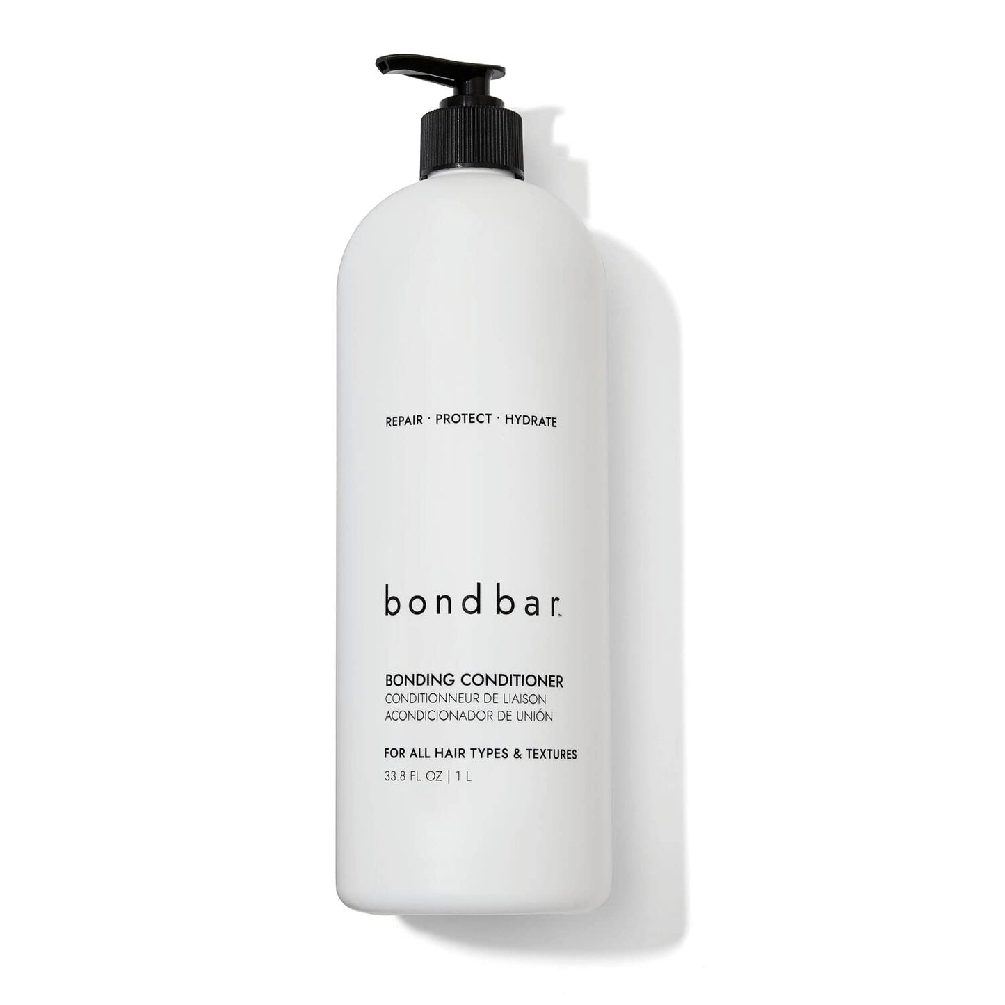 bondbar Conditioner for Damaged Hair, Repairs, Protects, Strengthens & Hydrates All Hair Types & Textures, Vegan, Cruelty-Free, 33.8 fl oz