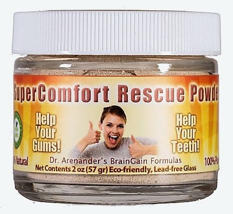 Gum Disease Help Tooth Powder - Rescue Powder-Helps Remove Recession, Plaque, Prevent Gingivitis, Bleeding Gums & Gum Sensitivity, Helps Inflammation, Prevent Cavities, Receding Gums & P. Lichens