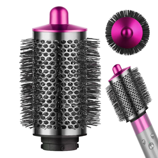 YTCHYYSK Large Round Volumizing Brush for Dyson Airwrap Accessories Bigger Oval Round Brush Volumizer Attachment Tool, Rose