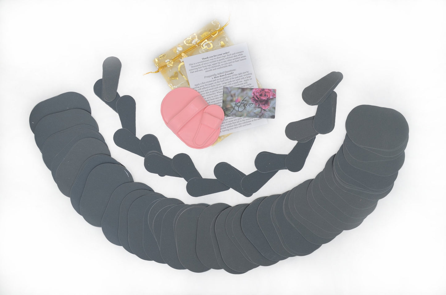 2 Applicators + Replacement Pads Compatible With Smooth Away / Smooth Legs (100)