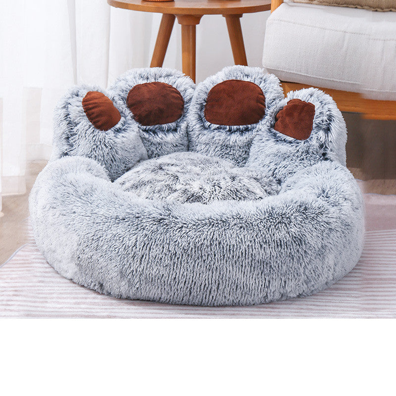 Pet Round Paw Bed