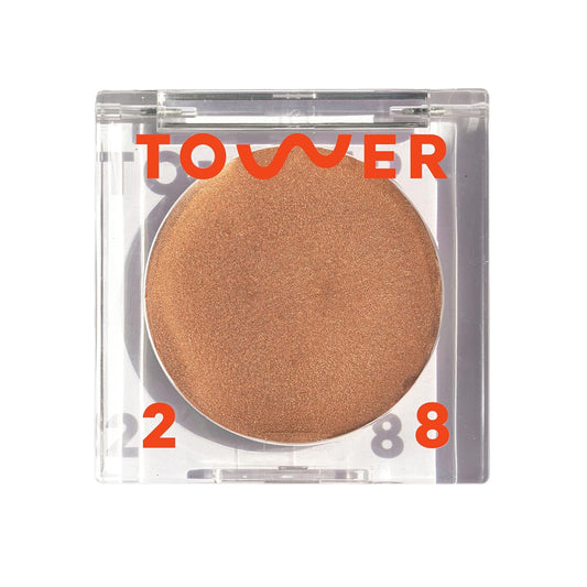 Tower 28 Bronzino Illuminating Cream Bronzer, SUN COAST | Multi-Purpose Cheek and Lip Cream Bronzer in Light Bronze | Moisturizing, Silicone-Free