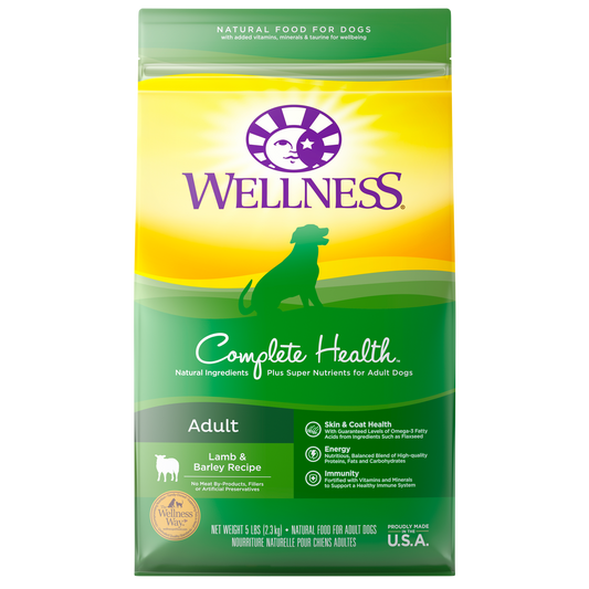 Wellness Complete Health - Adult Lamb Recipe Dry Dog Food