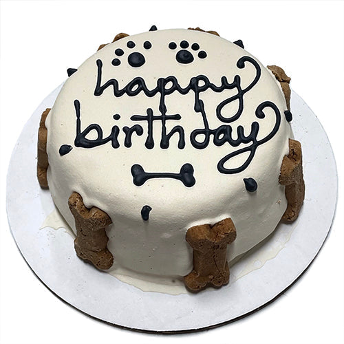 White Dog Cake (Perishable) by Bubba Rose Biscuit Co.