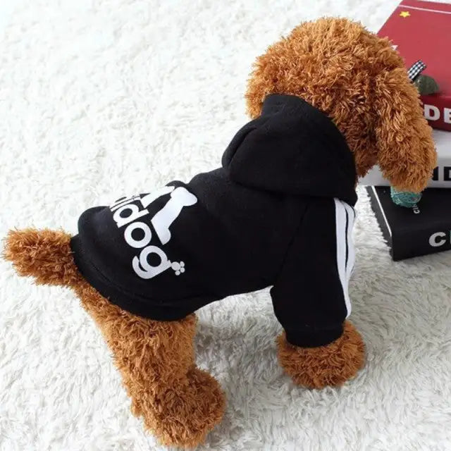Dog Hoodies Black 7XL 22.5-27.5kg