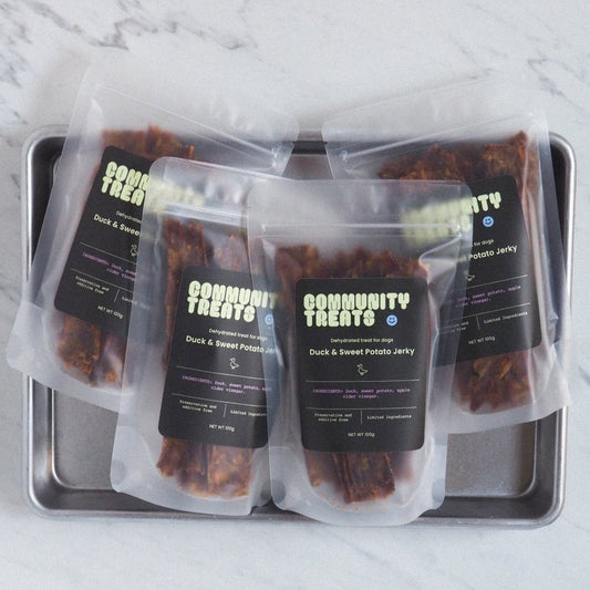 Community Treats - Duck & Sweet Potato Jerky