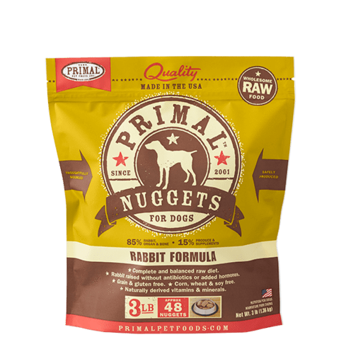 Primal Raw Frozen Rabbit Formula For Dogs