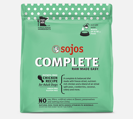 Sojos Complete Chicken Dog Food Mix