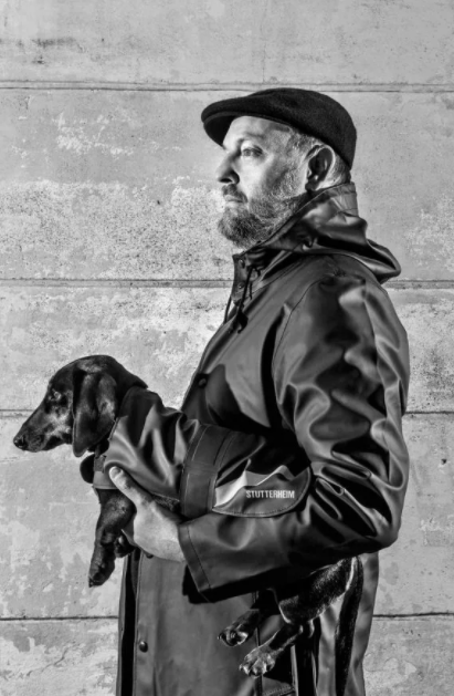 Stutterheim Dog Raincoat - Black (Size XS and S Left)