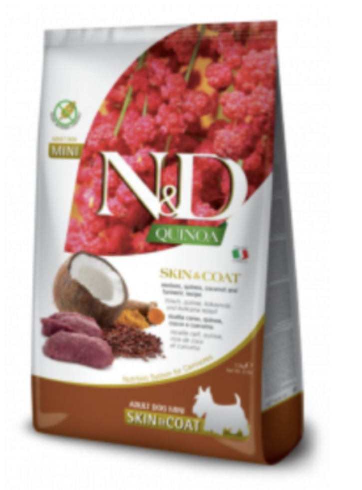 FARMINA Dog Quinoa SKIN+COAT MINI 2.5kg