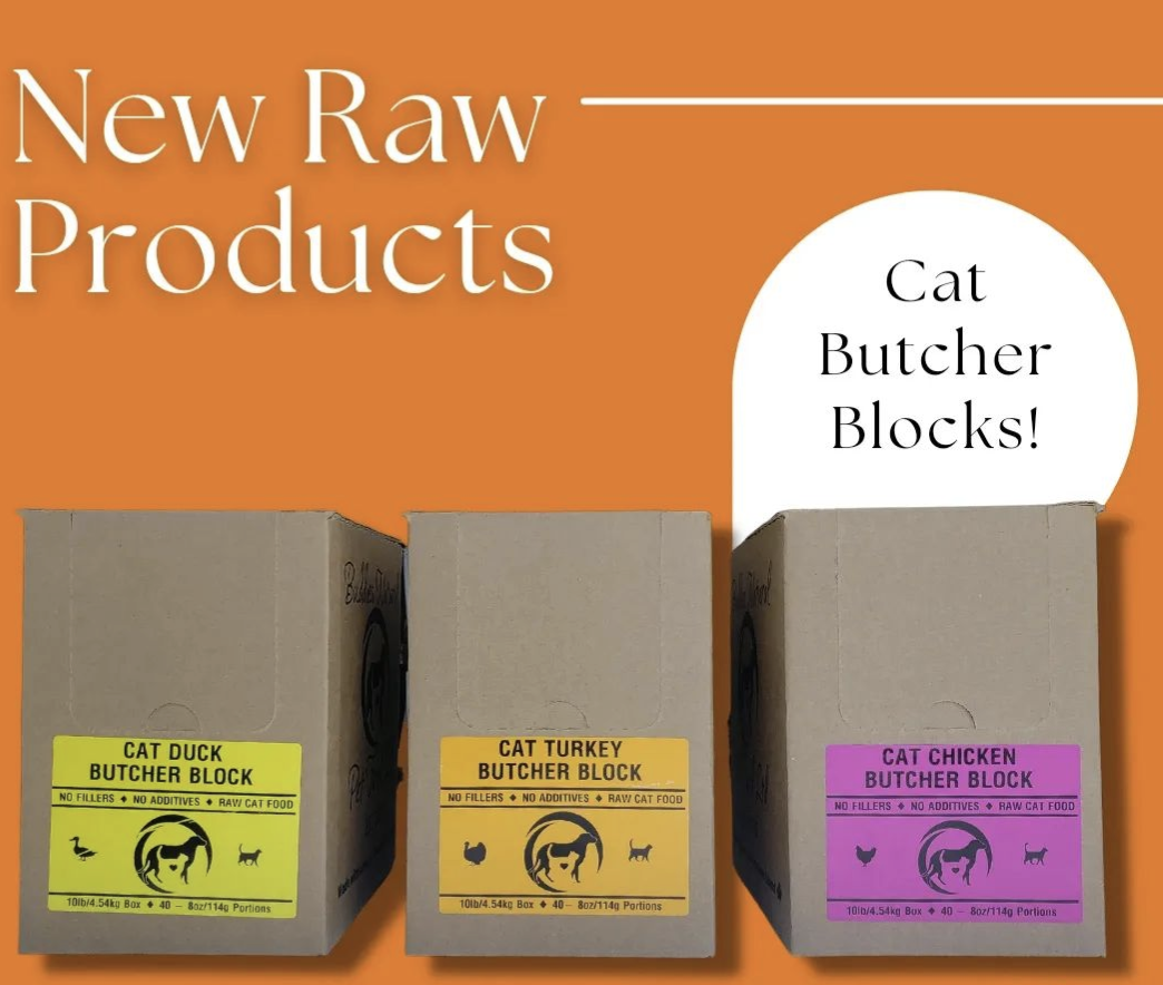 Buddies Cat Butcher Blocks
