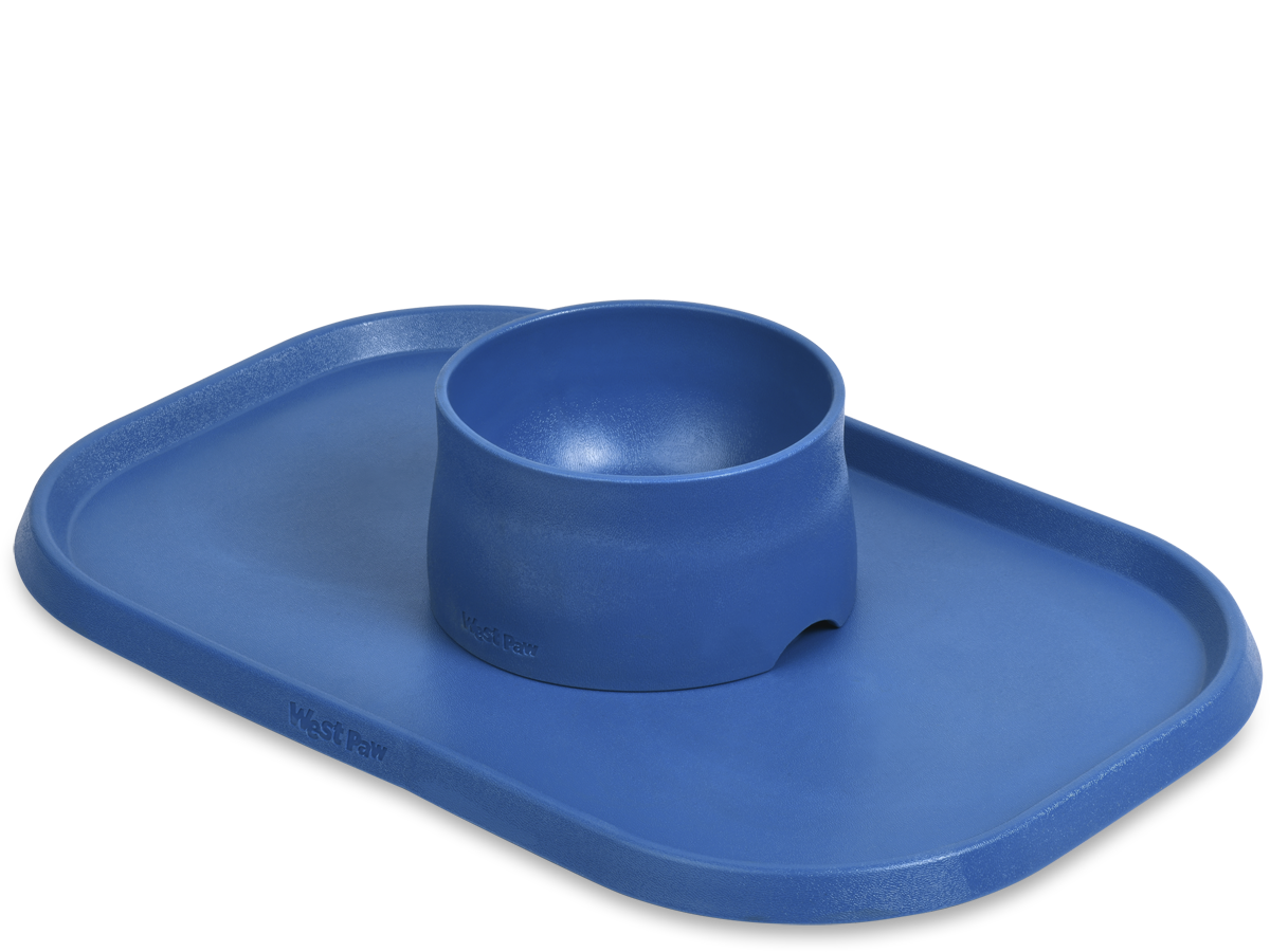 West Paw Ocean Bound Plastic Feeding Mat
