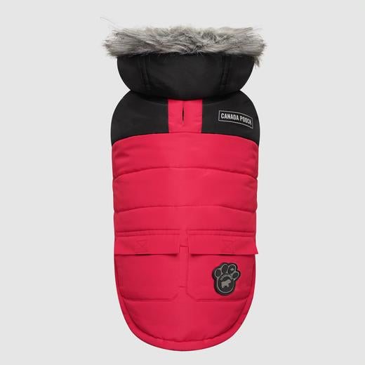 Canada Pooch - Eco True North Parka Red